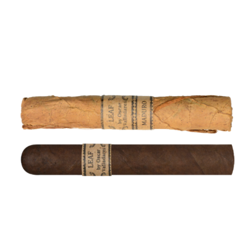 Leaf by Oscar Valladares Maduro Robusto- 1 single